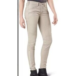 5.11 Tactical Women's Microsand Finish Wyldcat Pants 4 Reg Zippered Leg‎ Gussets